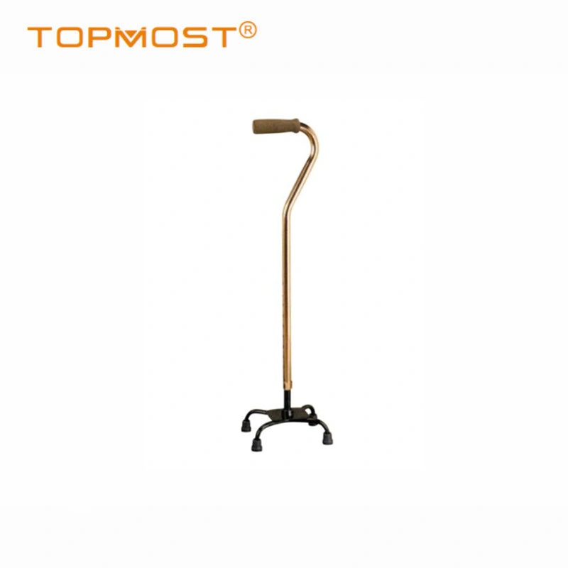 Folding Aluminum Walking Cane with Seat and Three Legs