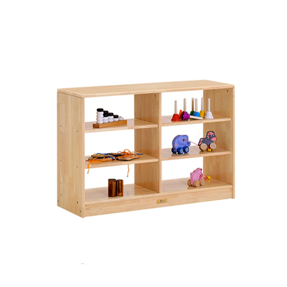 Kindergarten Furniture Kids Wood Storage Cabinet, Modern Wooden Preschool Furniture, Daycare School Toy Storage Cabinet, Nursery School Wooden Furniture