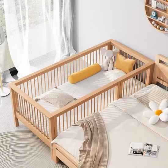 Recién llegado, guardería, cuna de bebé, cama de madera maciza, cuna de bebé