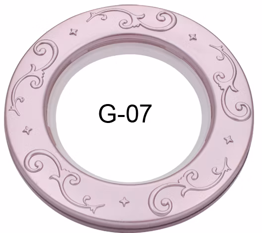 Cinta para ojales de cortina de 35mm, accesorios para ventanas, anillo de cortina pequeño con ojal de plástico básico