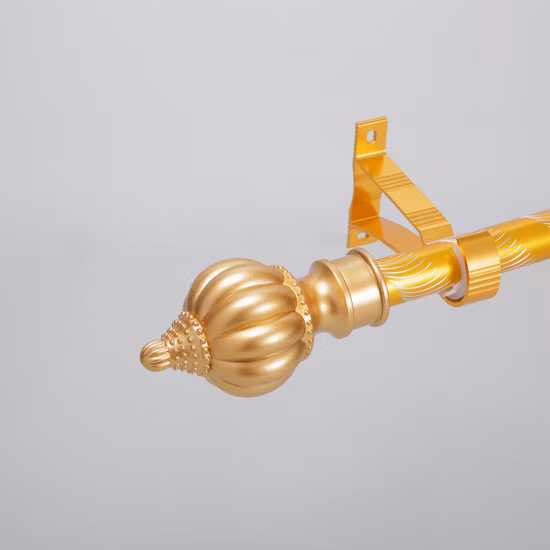 Barra de cortina de ducha de tensión de aleación de aluminio al por mayor