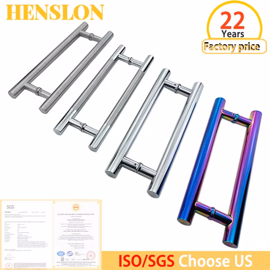 Herrajes para manija de puerta de vidrio para ducha de baño 8800